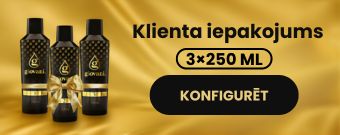 Klienta iepakojums 3 x 250 ml
